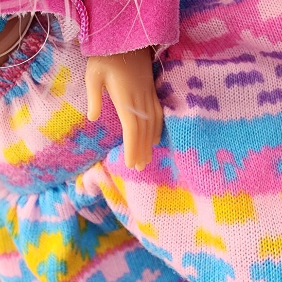 Vintage 1989 Barbie Western Fun Doll Mattel Blonde Pink Outfit No Original Boots - Picture 7 of 12